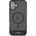 Torras Pstand Series-etui for iPhone 16 Plus (svart)