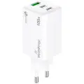 MediaRange 100w Usb-a-og Usb-c-vegglader