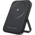 Choetech B742 5000mAh 20W PD magnetisk powerbank med stativ (svart)