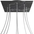 Creative Cables Krovnq408f104 Xxl Rose-ett Square Marquina Marble Rose Kit