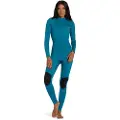 Billabong Foil 3/2 Mm Dame Våtdrakt I Neopren Med Lange Ermer Og Glidelås På Ryggen