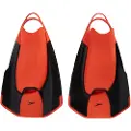 Speedo Fastskin KickFin, Sort, Rød, Svømmefinner, Voksne, 38 - 39, Rød, Svømmeøkter