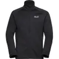 Jack Wolfskin Peak District, Fleecejakke, Herre, Black
