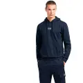 Emporio Armani for man. 8NPM32_PJVRZ Core Identity navy cotton hooded sweatshirt with hood (S), Casual, Long sleeve