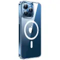 Torras telefonveske Diamond Clear-Mag for iPhone 15 PRO (gjennomsiktig)