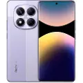 Xiaomi Redmi Note 14 Pro 5G, 16,9 cm (6.67), 2712 x 1220 piksler, 12 GB, 512 GB, 200 MP, Lavender, Fiolett