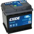 Exide Excell 12v 50ah 450a Batterilader