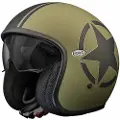 Premier Helmets Vintage Evo Star Military Bm åpen Hjelm