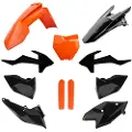 Polisport Off Road Mx Full Ktm Sx/sx-f/xc/xc-f (16-18) Naranja Ktm16/negro 91457 Plastsett