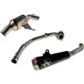 Arrow Pro Race Dark Duke 125 21 71936prn+71764mi Homologert Komplett Linjesystem