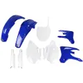 Ufo Yamaha Yzf 250/450 2005-2005 Yakit333f-999 Fork Protectors & Plastsett