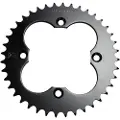 JT Sprockets 520 Jtr1350.40 Steel Bakre Tannhjul