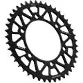 JT Sprockets Yamaha/kawasaki Jta486.43blk Aluminium Bakre Tannhjul