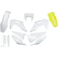 Ufo Husqvarna Te/fe 2020-2023 With Headlight Hukit623f-999d Fork Protectors & Plastsett