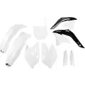 Ufo Kawasaki Kxf 450 2008-2008 Kakit211f-047 Fork Protectors & Plastsett
