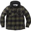 West Coast Choppers Hell Bent Flannel Jakke Med Hette