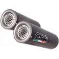 Gpr Exhaust Systems M3 Poppy Aprilia Tuono R 1000 Factory 06-10 Ref:a.27.m3.pp Stainless Steel Slip On Homologert Lyddemper