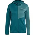 Adidas Terrex Xperior Climawarm Light Fleecejakke Med Full Glidelås