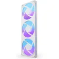 NZXT F420RGB Core (single frame 420mm vifte) - Hvit - Kabinettvifte - Hvit med RGB-lys - 34 dBA