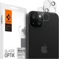 Spigen GLAS.tR Optik - Linsebeskytter for mobiltelefon - glass - krystallklar (en pakke 2) - for Apple iPhone 15 Plus