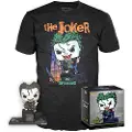 DC Comics Pop-og Kortermet T-skjorte Tilfeldig Størrelse Joker
