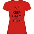 Kruskis Keep Calm And Trek Kortarmet T-skjorte