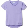 Columbia Tech Trail Girls Kortarmet T-skjorte