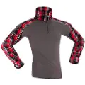Invadergear Flannel Combat Langarmet T-skjorte