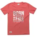 The Indian Face Born To Be Free Kortarmet T-skjorte