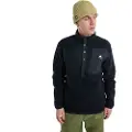 Burton Cinder Half-Zip Fleecegenser svart