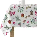 Muare Merry Christmas Flekkesikker Duk 140x139 Cm