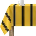 Play Fabrics Hufflepuff Basic Flekkbestandig Laminert Berøringsresistent Bordduk 250x140 Cm