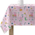 Play Fabrics Peppa Gris Fritid Harpiks Duk Laminert Berøring Flekkavvisende 300x 140 Cm