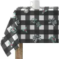 Muare Elegant Christmas Bordduk 200x139 Cm