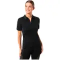 Super.natural Zip Kortermet Poloskjorte