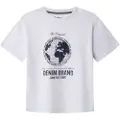 Pepe Jeans for boy. PB5000024 Medgar T-shirt white (6Años= 104cm), Casual, Cotton, Short sleeve, children's fashion