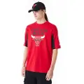 New Era Nba Mesh Panel Chicago Bulls Kortarmet T-skjorte