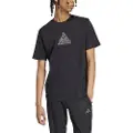 Adidas House Of Tiro Metallic Kortarmet T-skjorte