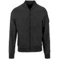 Build Your Brand Nylon Bomber Jakke
