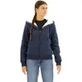 Superdry Essential Borg Lined Genser Med Hel Glidelås