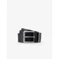 Armani Exchange for man. 951186CC52800020 Black leather belt (28), Casual, Classic