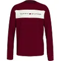 Tommy Hilfiger Block Logo Langarmet Pyjamas-t-skjorte