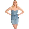 LOIS Jeans 10975 Ermeløs Kort Kjole