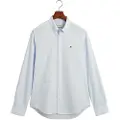 Gant Slim Fit Striped Poplin Skjorte Med Lange Ermer