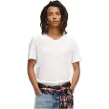 Superdry Raw Edge Slub V Kortarmet T-skjorte
