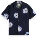 Scotch & Soda 179465 Kortarmet Skjorte