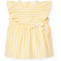 Boboli Linen Striped Kjole