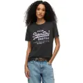 Superdry Vl Metallic Relaxed Kortarmet T-skjorte