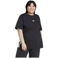 Adidas Essentials 3 Stripes Cotton Plus Kortarmet T-skjorte