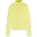 Scotch & Soda 179627 Langarmet T-skjorte Med Høy Hals